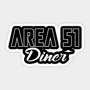 Area 51 Diner Sticker